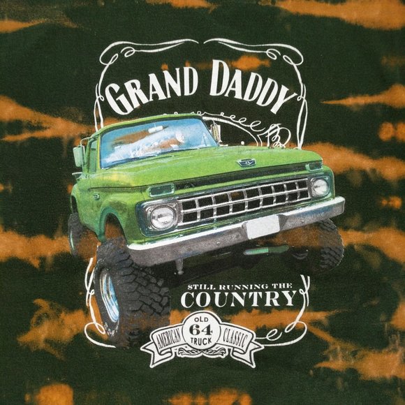 VTG Grand Daddy Old 64 Truck Custom Dyed T-Shirt - Picture 2 of 5